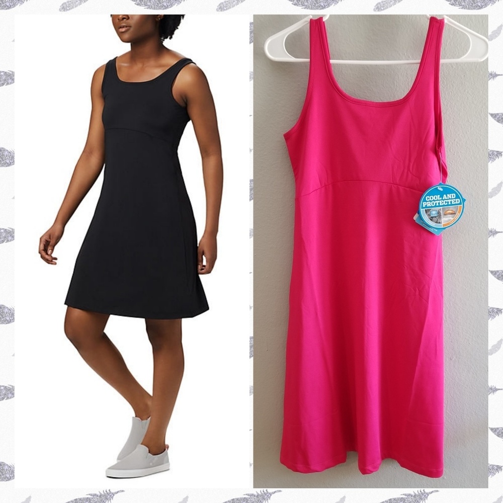 Columbia Freezer Dress in Hot Pink